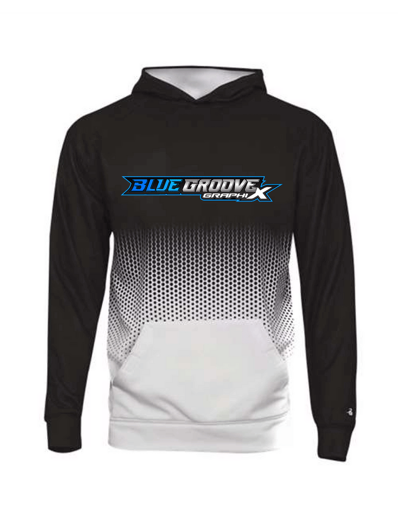 Blue Groove Pull Over Sweatshirt