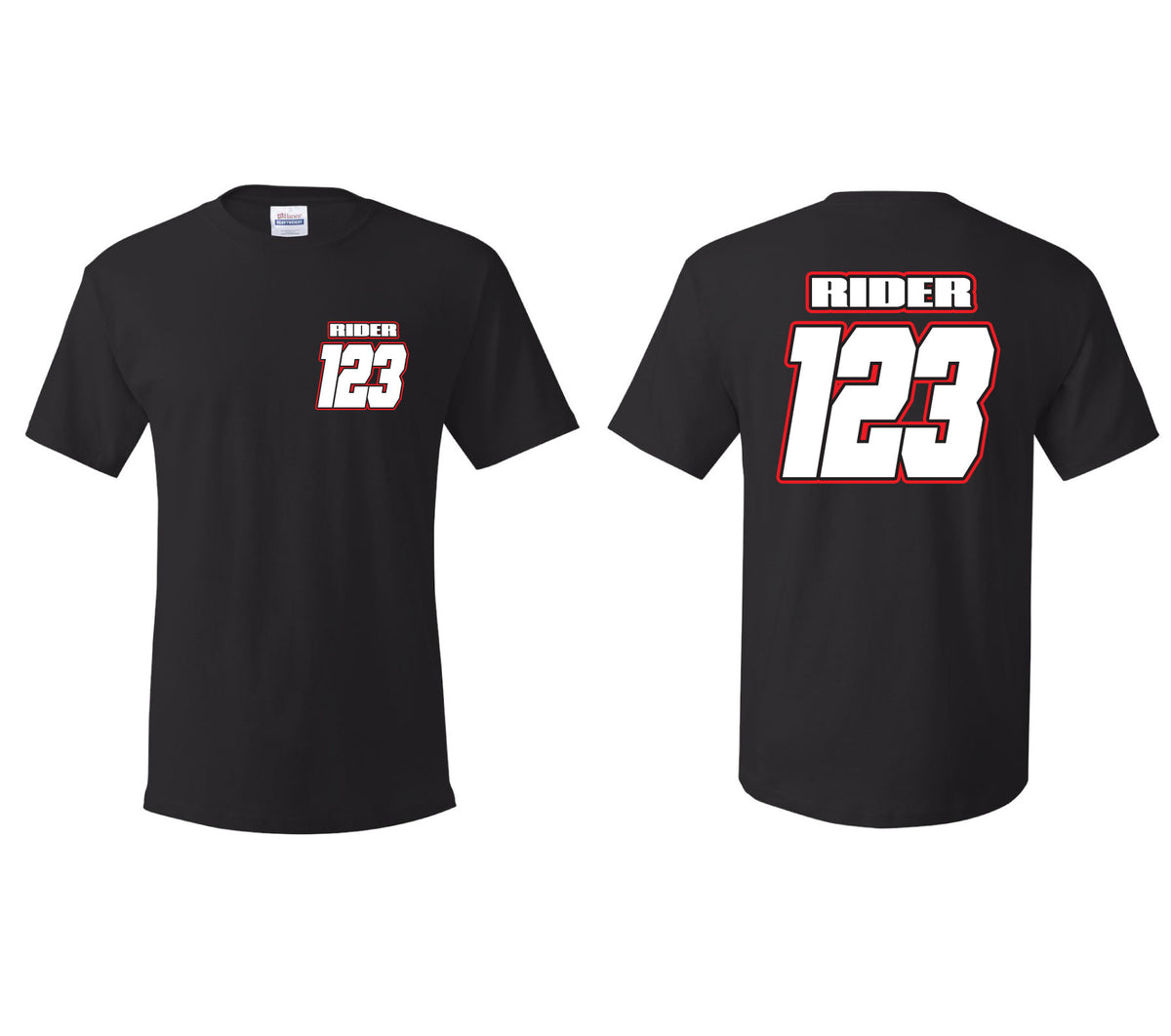 Rider Support T-Shirt  - Style 4