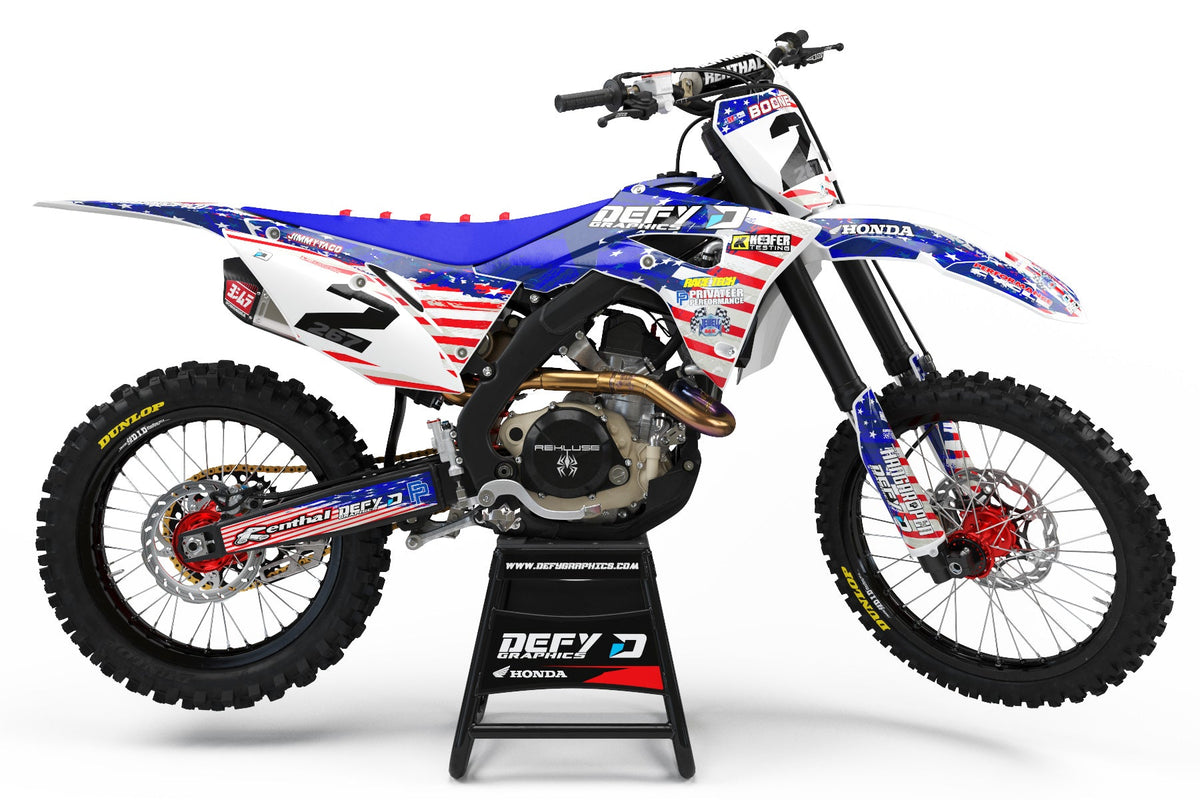Factory Backing Graphics Custom Dirt Bike Graphics Kits Factory Backing Custom Motocross Bike