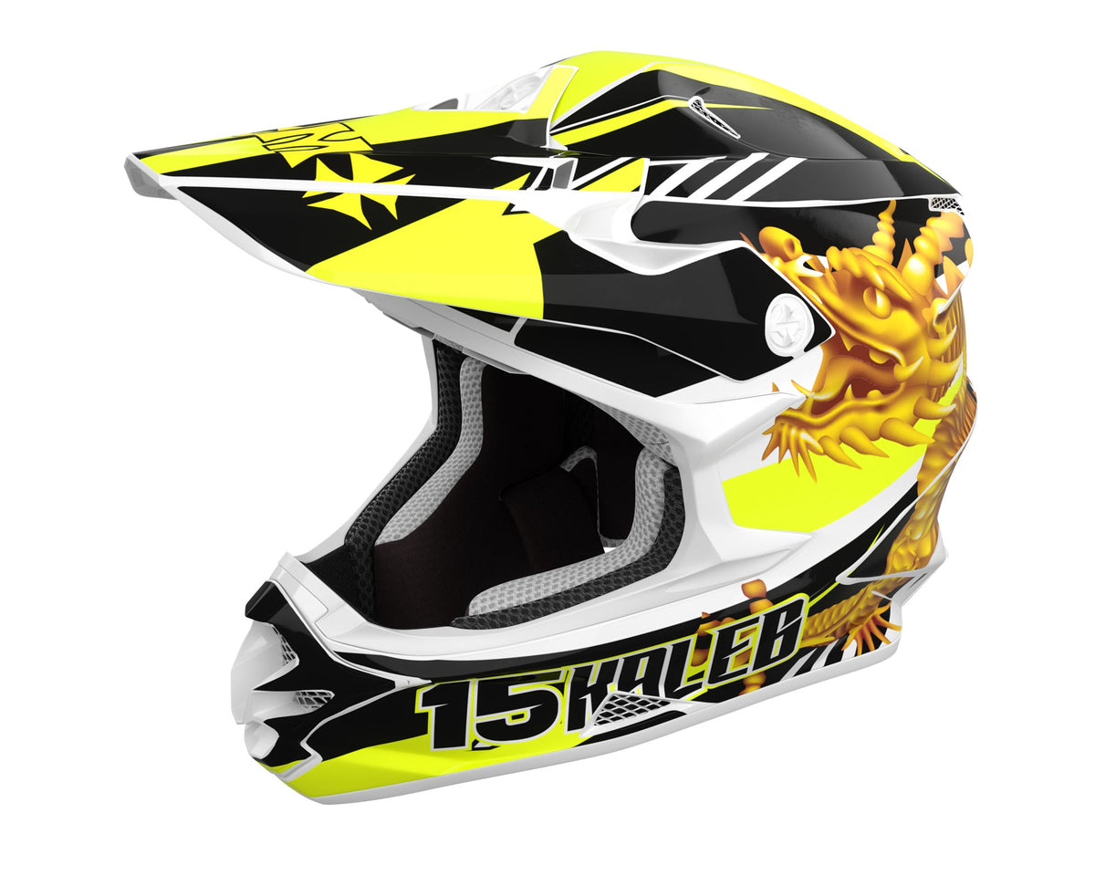 Custom Helmet Wrap – Blue Groove Graphix